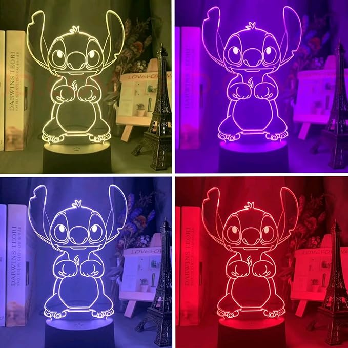 3D-Lampe Stitch