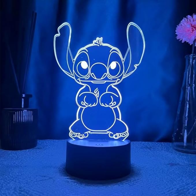 3D-Lampe Stitch