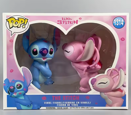 Stitch und Angel Liebesfiguren