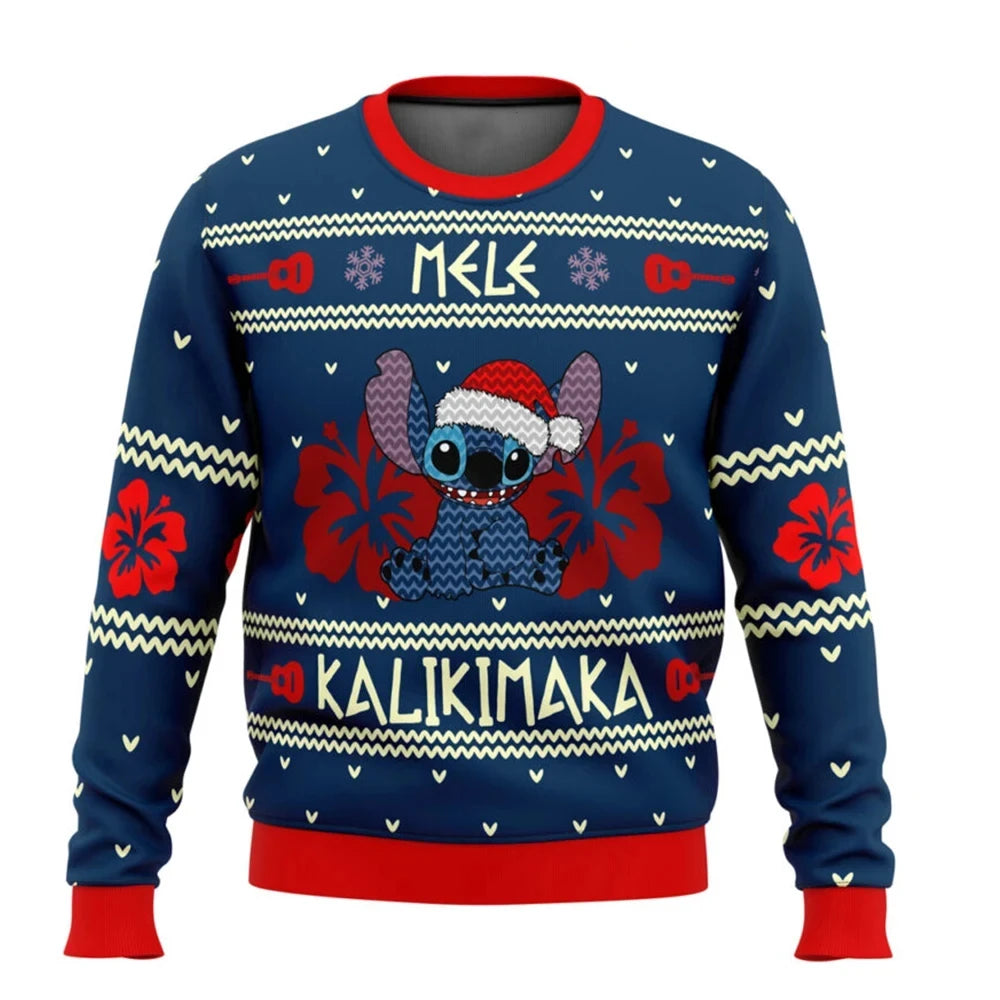 Pull de Noël Stitch