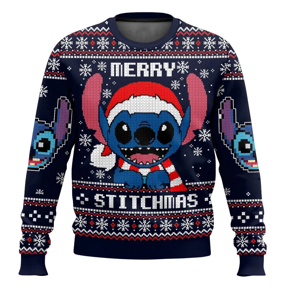Pull de Noël Stitch
