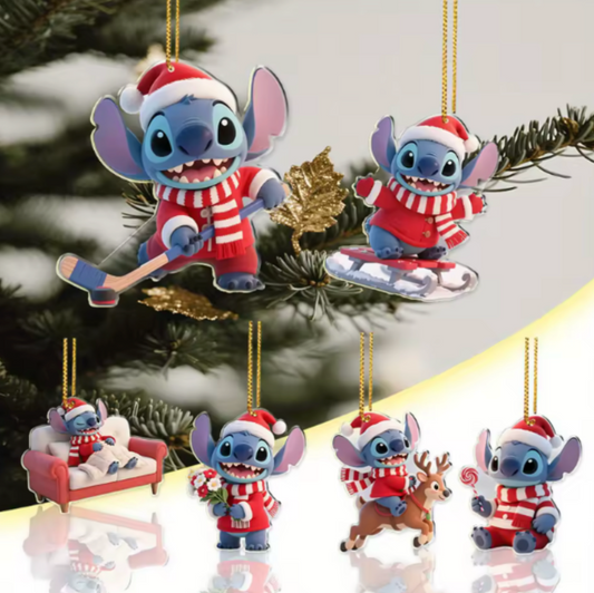 Décorations de Noël Stitch