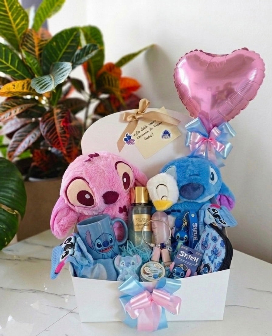 💙 Box Cadeau Stitch Personnalisée