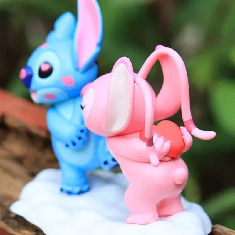 Stitch und Angel Liebesfiguren