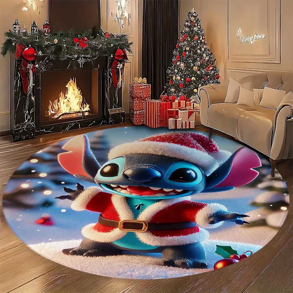 Stitch Christmas Mat