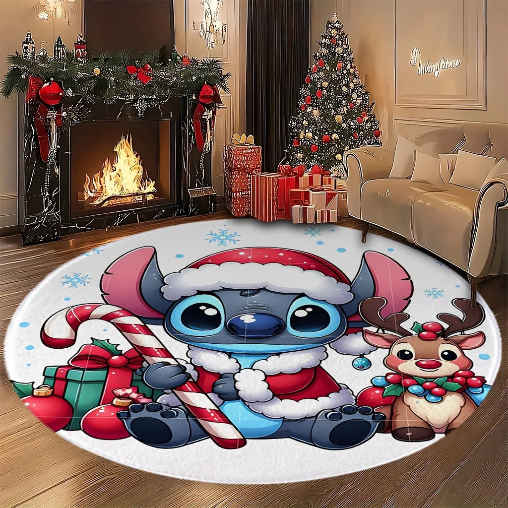 Stitch Christmas Mat