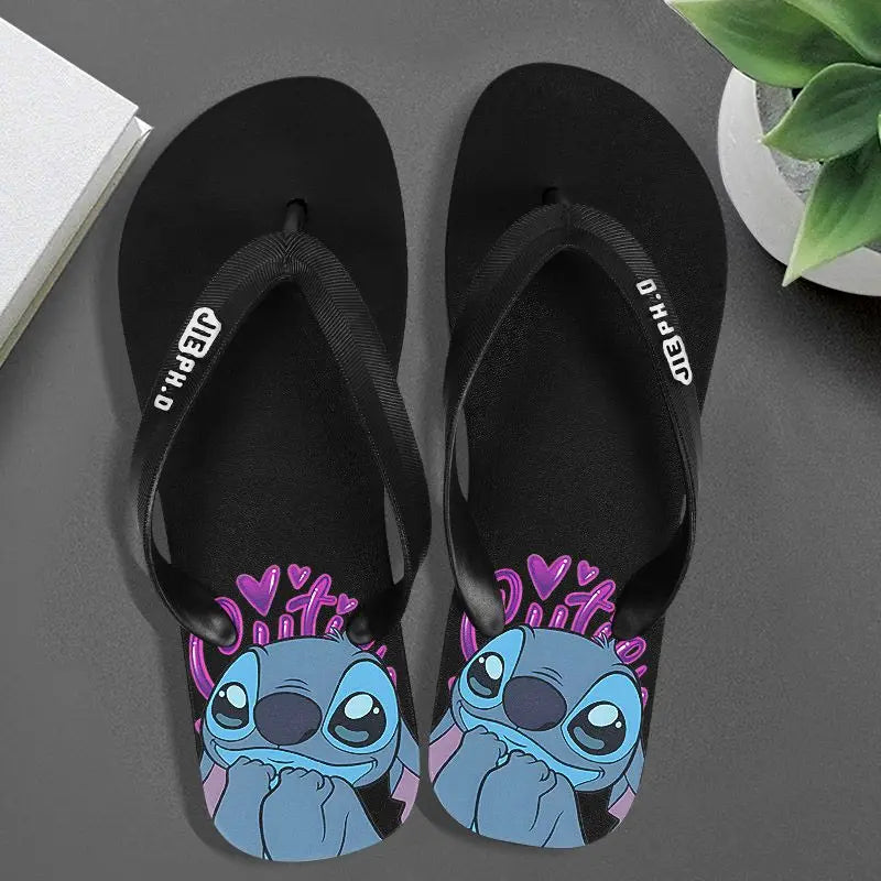 Claquettes Stitch