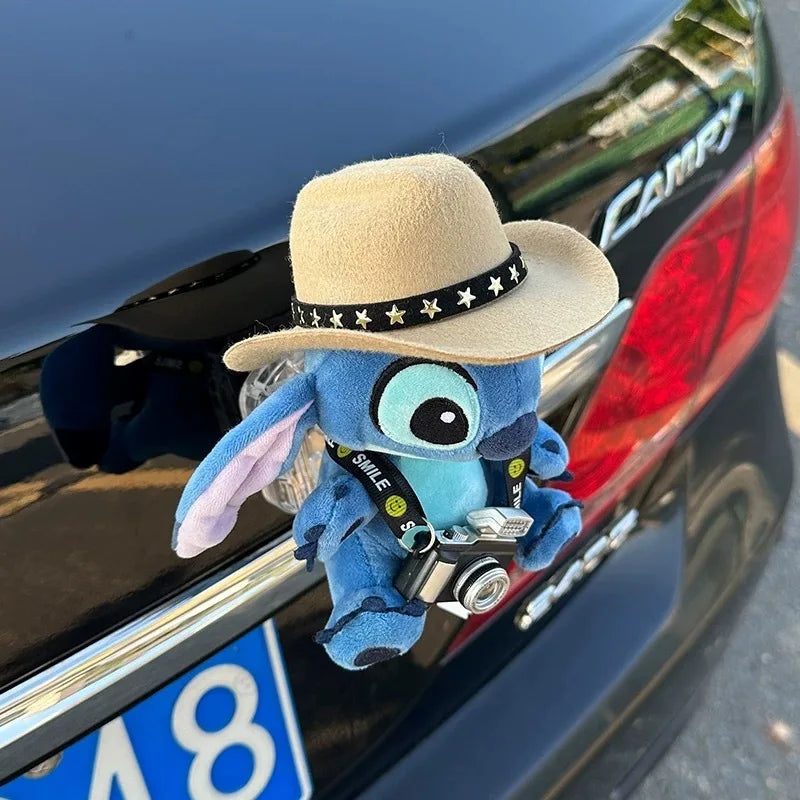 Peluche Stitch Pendentif de Queue de Voiture & Moto 🚗🏍️