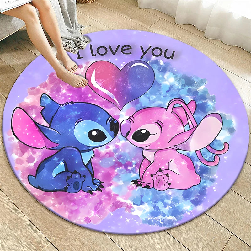 Tapis Rond Stitch HD