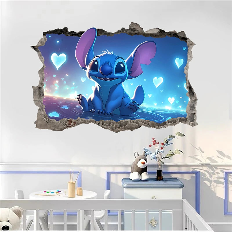 Pegatina de pared mágica 3D
