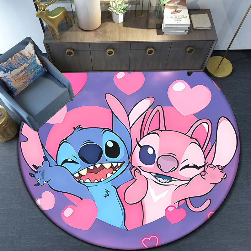 Tapis Rond Stitch HD