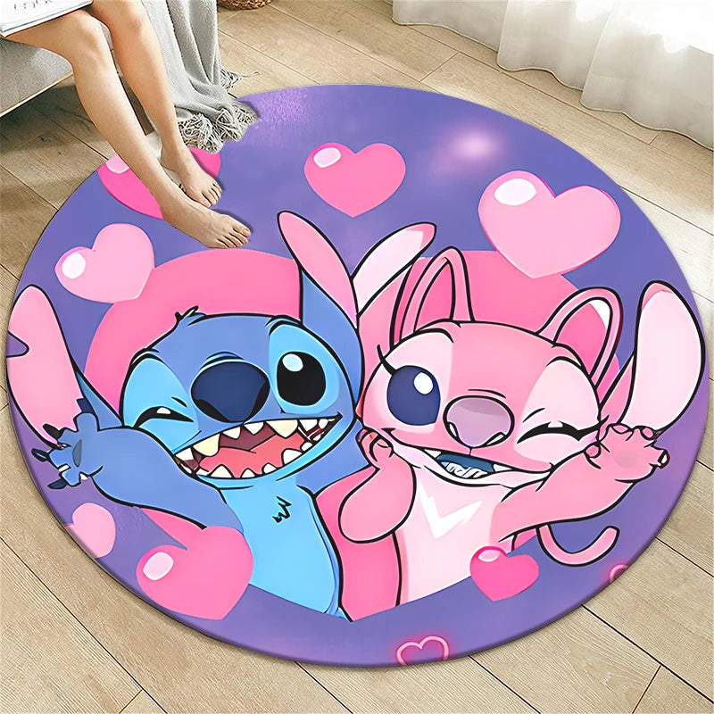 Tapis Rond Stitch HD