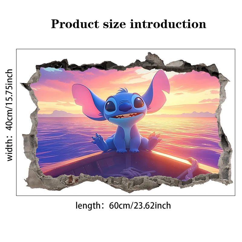 Pegatina de pared mágica 3D