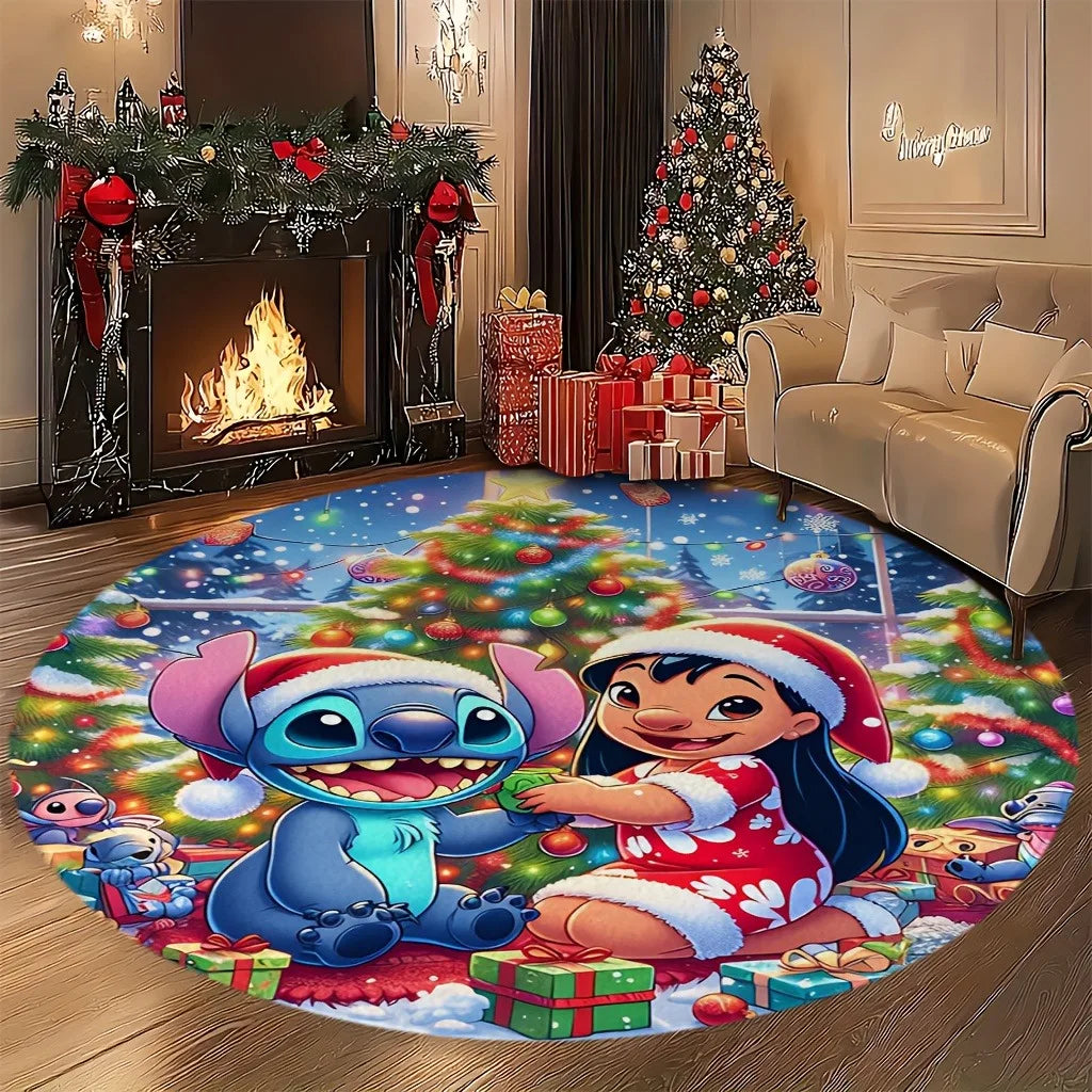 Stitch Christmas Mat