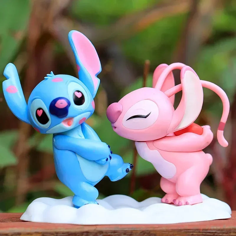 Stitch und Angel Liebesfiguren