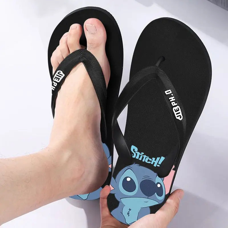 Claquettes Stitch