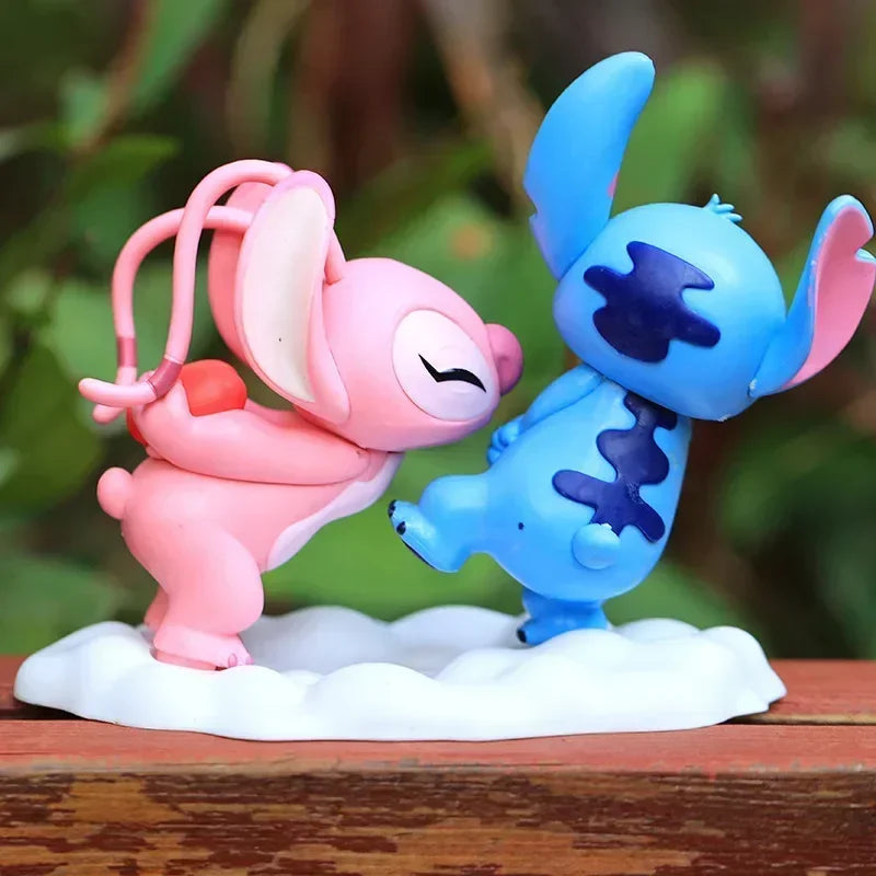 Stitch und Angel Liebesfiguren