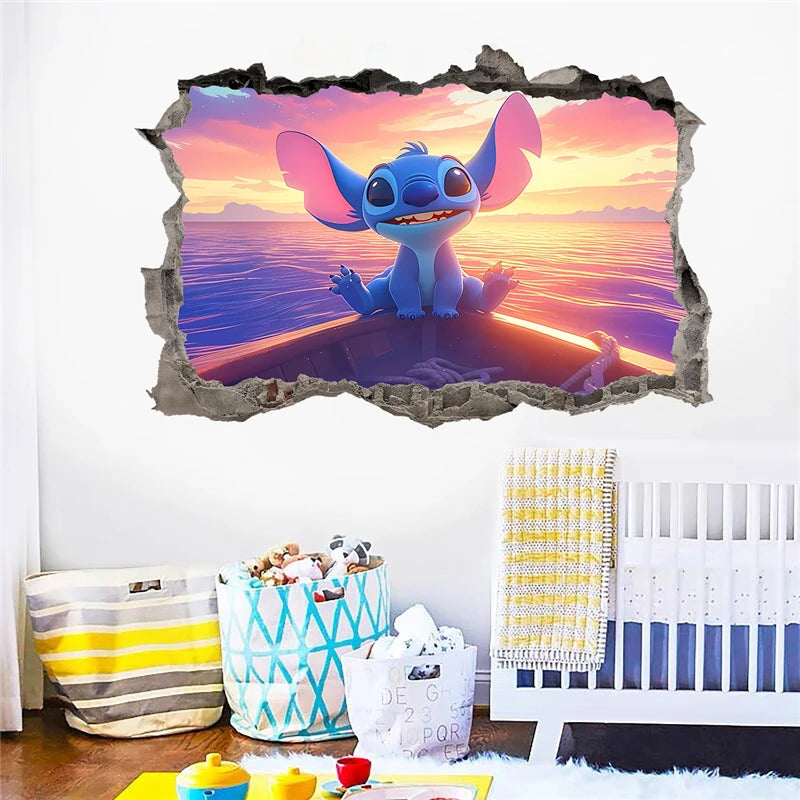 Pegatina de pared mágica 3D