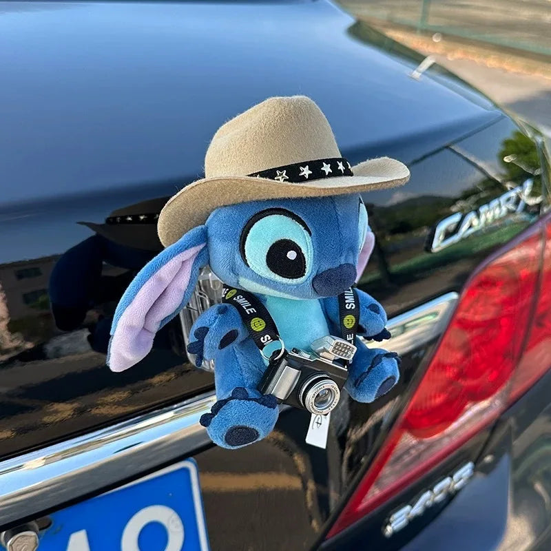 Peluche Stitch Pendentif de Queue de Voiture & Moto 🚗🏍️