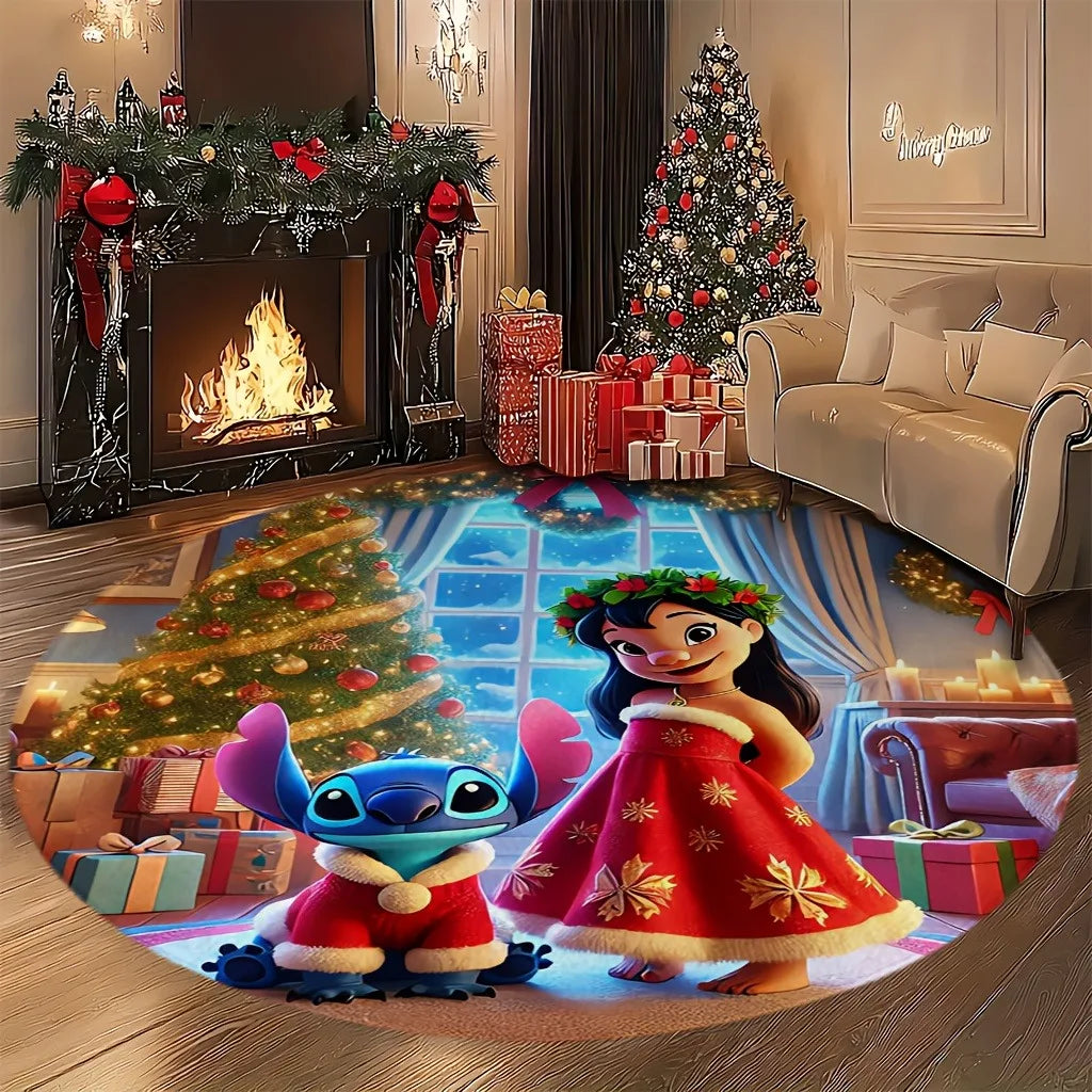 Stitch Christmas Mat