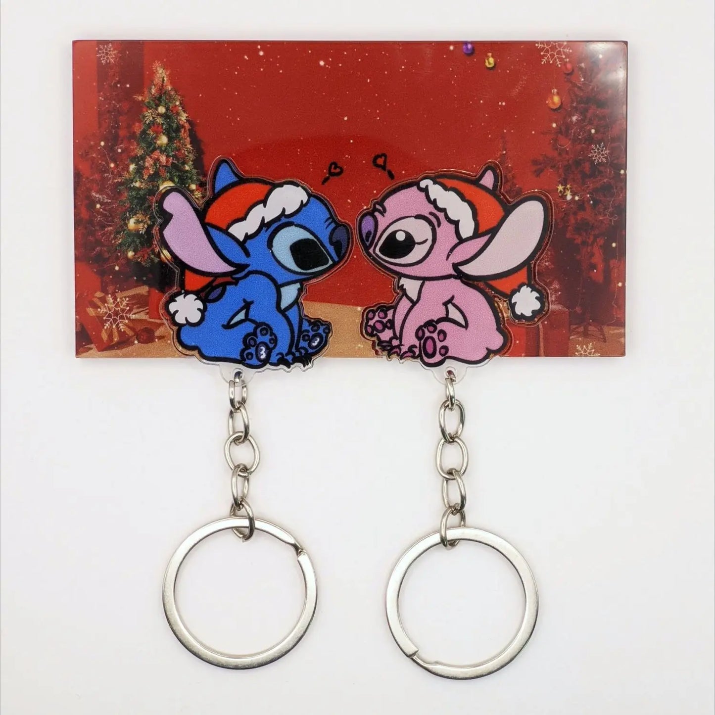 Porte-Clés Mural Stitch & Angel