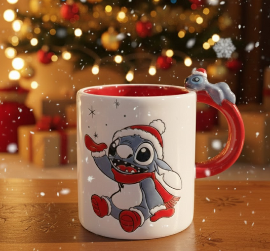 Tasse Stitch de Noël