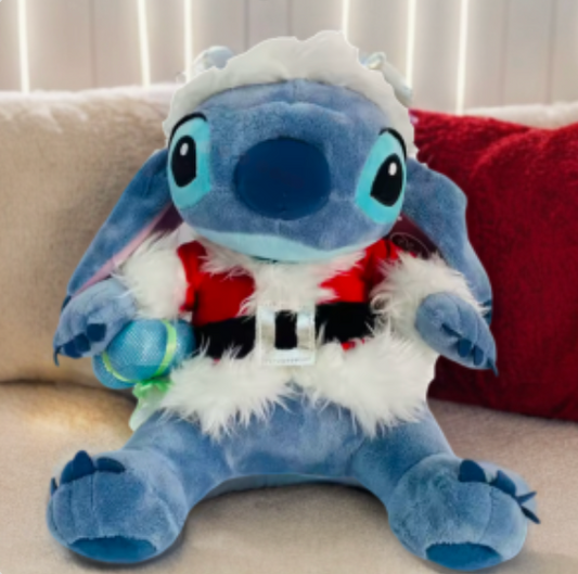 Stitch Plush Santa Claus