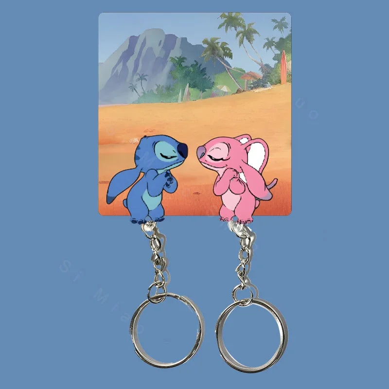 Porte-Clés Mural Stitch & Angel
