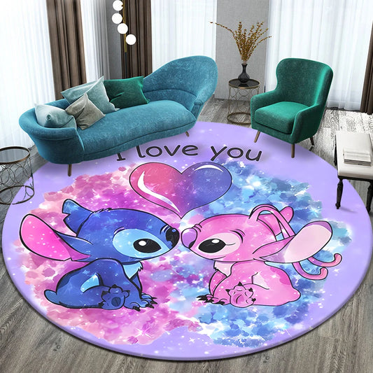 Tapis Rond Stitch HD