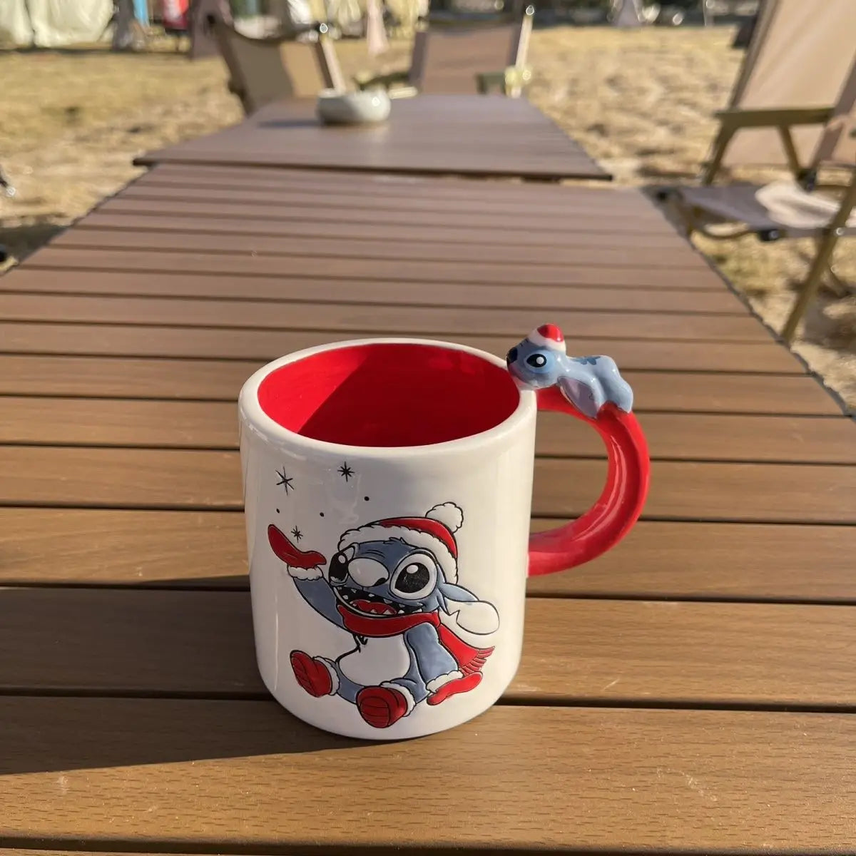 Tasse Stitch de Noël