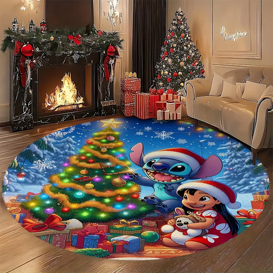 Stitch Christmas Mat