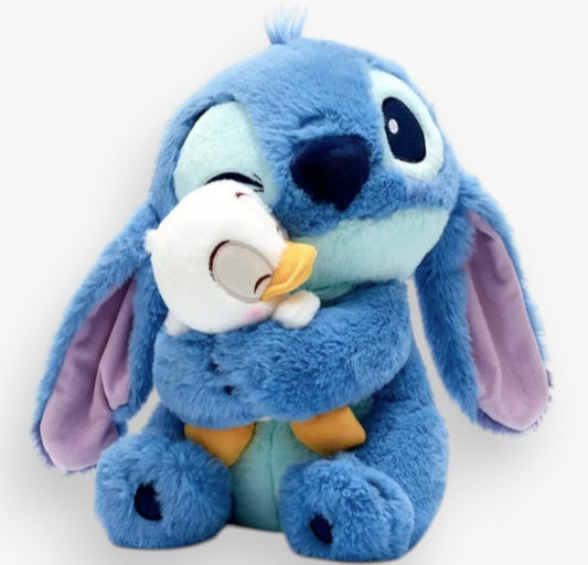 Peluche Stitch et Canard 30 cm